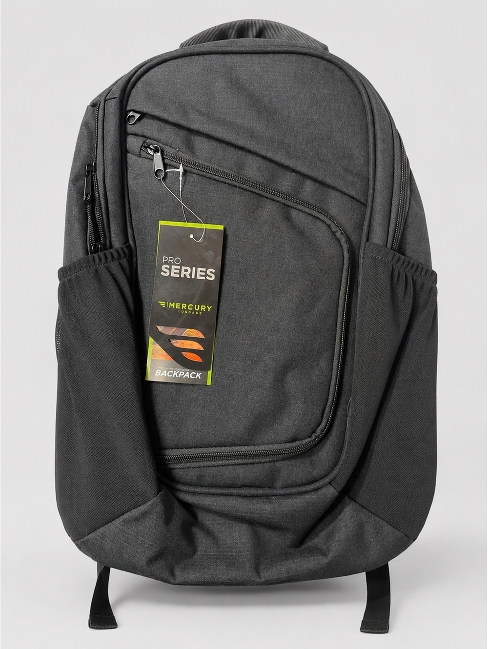 Mercury Luggage Pro Series Everyday Laptop Backpack Black NWT